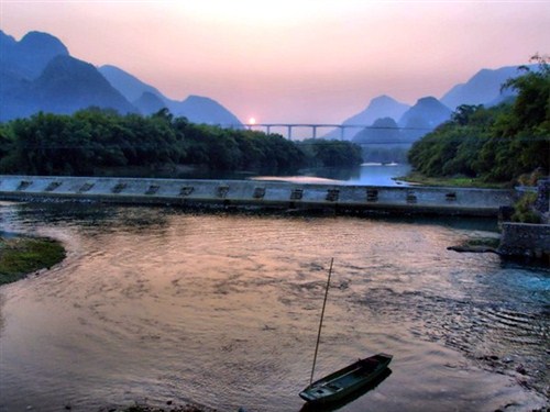 陽山漁水