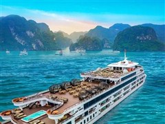 奢享越南-下龍河內豪華五日游 五星豪華五層游輪暢游海上桂林下龍灣